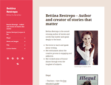 Tablet Screenshot of bettinarestrepo.com